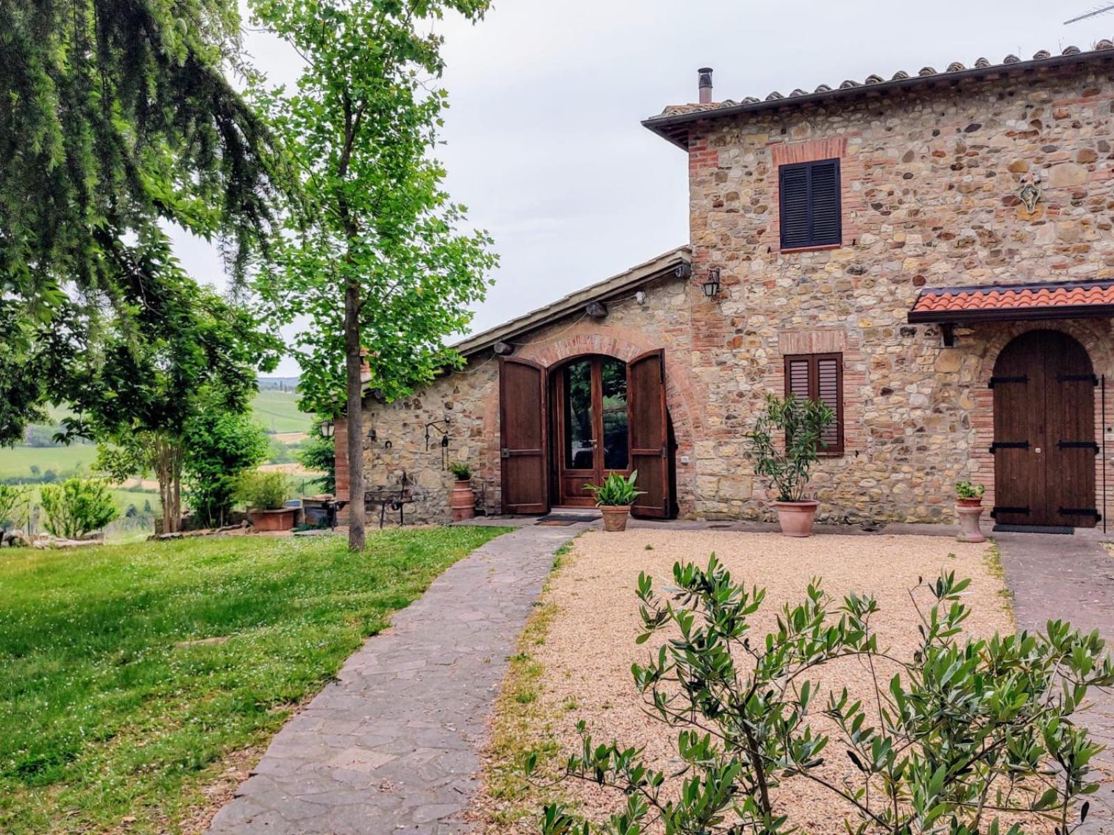 Il Giardino Del Chianti Apartment Siena Bagian luar foto